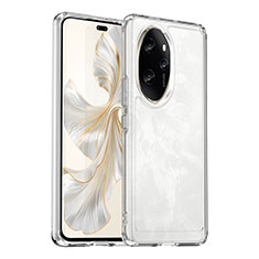 Carcasa Bumper Funda Silicona Transparente J02S para Huawei Honor 100 Pro 5G Claro