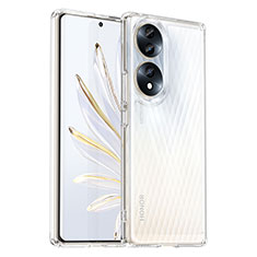 Carcasa Bumper Funda Silicona Transparente J02S para Huawei Honor 70 5G Claro