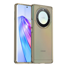 Carcasa Bumper Funda Silicona Transparente J02S para Huawei Honor X9a 5G Gris