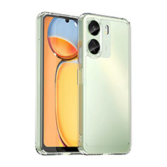 Carcasa Bumper Funda Silicona Transparente J02S para Xiaomi Poco C65 Claro