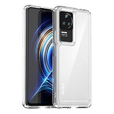 Carcasa Bumper Funda Silicona Transparente J02S para Xiaomi Redmi K50 5G Claro