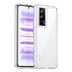 Carcasa Bumper Funda Silicona Transparente J02S para Xiaomi Redmi K60 5G Claro