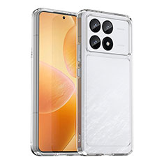 Carcasa Bumper Funda Silicona Transparente J02S para Xiaomi Redmi K70 Pro 5G Claro