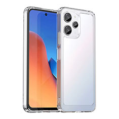 Carcasa Bumper Funda Silicona Transparente J02S para Xiaomi Redmi Note 12R 5G Claro