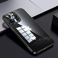 Carcasa Bumper Funda Silicona Transparente LD2 para Apple iPhone 14 Pro Negro