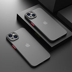 Carcasa Bumper Funda Silicona Transparente LS1 para Apple iPhone 13 Negro