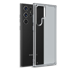 Carcasa Bumper Funda Silicona Transparente M02 para Samsung Galaxy S22 Ultra 5G Claro