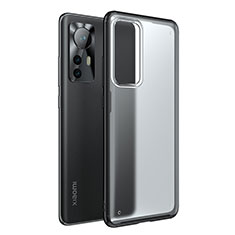 Carcasa Bumper Funda Silicona Transparente M05 para Xiaomi Mi 12 Lite 5G Negro