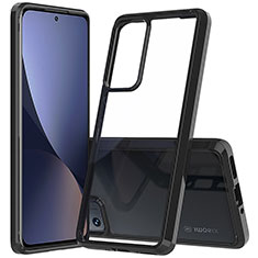 Carcasa Bumper Funda Silicona Transparente M07 para Xiaomi Mi 12S 5G Negro