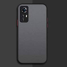 Carcasa Bumper Funda Silicona Transparente P02 para Xiaomi Redmi Note 12S Negro