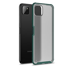 Carcasa Bumper Funda Silicona Transparente para Samsung Galaxy A22s 5G Verde