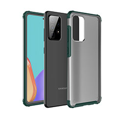 Carcasa Bumper Funda Silicona Transparente para Samsung Galaxy A52 4G Verde