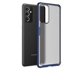 Carcasa Bumper Funda Silicona Transparente para Samsung Galaxy M14 5G Azul