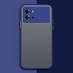 Carcasa Bumper Funda Silicona Transparente para Vivo iQOO 9 Pro 5G Azul