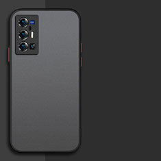 Carcasa Bumper Funda Silicona Transparente para Vivo X70 Pro+ Plus 5G Negro