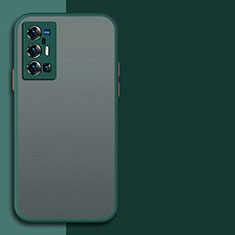 Carcasa Bumper Funda Silicona Transparente para Vivo X70 Pro+ Plus 5G Verde Noche