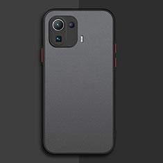 Carcasa Bumper Funda Silicona Transparente para Xiaomi Mi 11 Pro 5G Negro