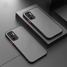 Carcasa Bumper Funda Silicona Transparente para Xiaomi POCO M3 Pro 5G Negro