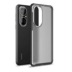 Carcasa Bumper Funda Silicona Transparente WL1 para Huawei P50 Negro