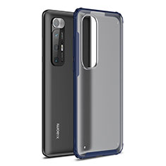 Carcasa Bumper Funda Silicona Transparente WL1 para Xiaomi Mi 10S 5G Azul