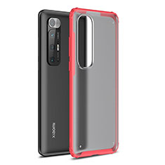 Carcasa Bumper Funda Silicona Transparente WL1 para Xiaomi Mi 10S 5G Rojo