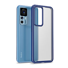 Carcasa Bumper Funda Silicona Transparente WL1 para Xiaomi Mi 12T 5G Azul