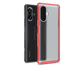Carcasa Bumper Funda Silicona Transparente WL1 para Xiaomi Poco F3 GT 5G Rojo