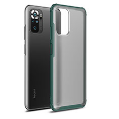 Carcasa Bumper Funda Silicona Transparente WL1 para Xiaomi Poco M5S Verde