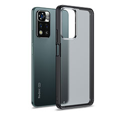 Carcasa Bumper Funda Silicona Transparente WL1 para Xiaomi Poco X4 NFC Negro