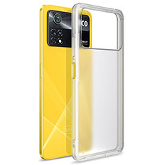 Carcasa Bumper Funda Silicona Transparente WL1 para Xiaomi Poco X4 Pro 5G Claro