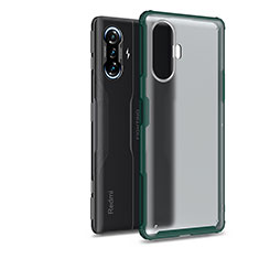 Carcasa Bumper Funda Silicona Transparente WL1 para Xiaomi Redmi K40 Gaming 5G Verde