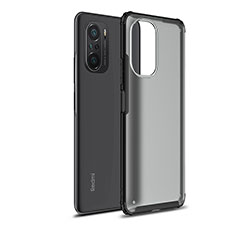 Carcasa Bumper Funda Silicona Transparente WL1 para Xiaomi Redmi K40 Pro 5G Negro