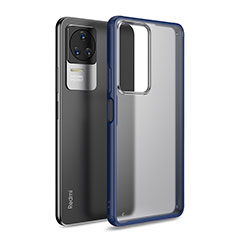 Carcasa Bumper Funda Silicona Transparente WL1 para Xiaomi Redmi K50 5G Azul