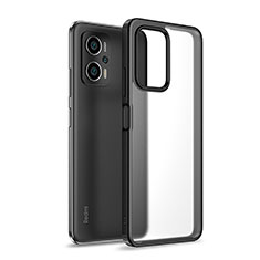 Carcasa Bumper Funda Silicona Transparente WL1 para Xiaomi Redmi K50i 5G Negro