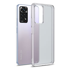 Carcasa Bumper Funda Silicona Transparente WL1 para Xiaomi Redmi Note 11 Pro 4G Claro