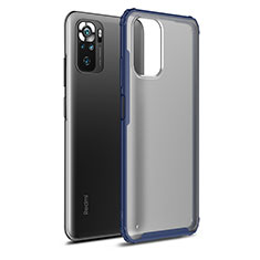 Carcasa Bumper Funda Silicona Transparente WL1 para Xiaomi Redmi Note 11 SE India 4G Azul