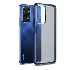 Carcasa Bumper Funda Silicona Transparente WL1 para Xiaomi Redmi Note 12 Pro 4G Azul