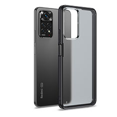 Carcasa Bumper Funda Silicona Transparente WL1 para Xiaomi Redmi Note 12 Pro 4G Negro