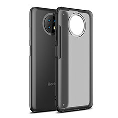 Carcasa Bumper Funda Silicona Transparente WL1 para Xiaomi Redmi Note 9 5G Negro