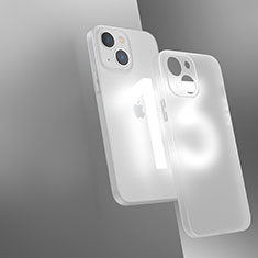 Carcasa Bumper Funda Silicona Transparente WT1 para Apple iPhone 13 Blanco