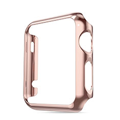 Carcasa Bumper Lujo Marco de Aluminio para Apple iWatch 2 38mm Rosa