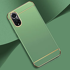 Carcasa Bumper Lujo Marco de Metal y Plastico Funda para Huawei Honor 50 5G Menta Verde