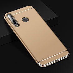 Carcasa Bumper Lujo Marco de Metal y Plastico Funda T01 para Huawei Honor 20i Oro