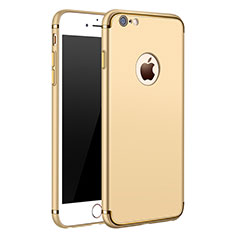 Carcasa Bumper Lujo Marco de Metal y Plastico M02 para Apple iPhone 6 Oro