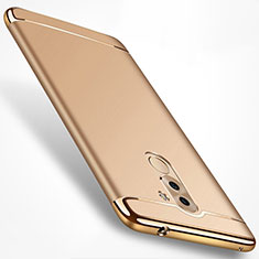 Carcasa Bumper Lujo Marco de Metal y Plastico M02 para Huawei Mate 9 Lite Oro