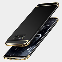 Carcasa Bumper Lujo Marco de Metal y Plastico para Samsung Galaxy S8 Negro