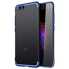 Carcasa Bumper Silicona Transparente Gel para Xiaomi Mi Note 3 Azul