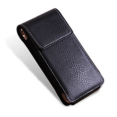 Carcasa de Cuero Cartera Cocodrilo para Samsung W(2016) Negro