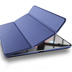 Carcasa de Cuero Cartera con Soporte L03 para Xiaomi Mi Pad 2 Azul