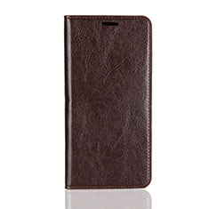 Carcasa de Cuero Cartera con Soporte para Huawei P30 Pro Marron